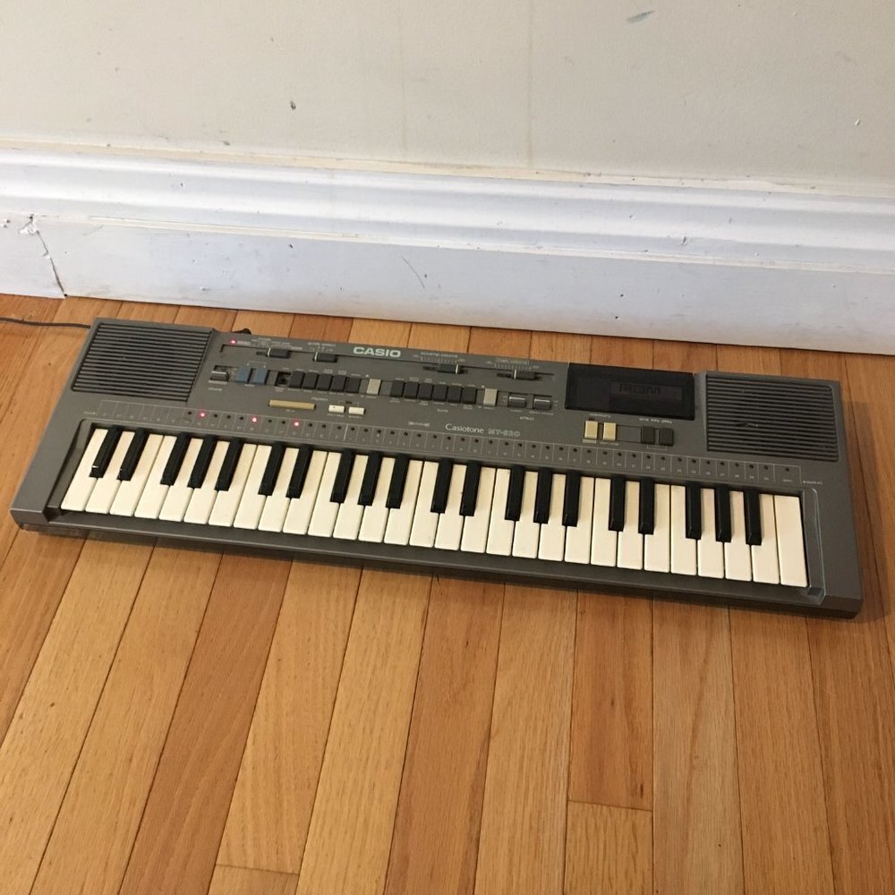 Vintage 70's 80's Casio Casiotone ROM Pack Keyboard Piano